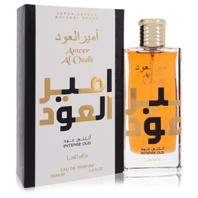 Ameer Al Oudh Intense Oud by Lattafa 561338 Eau De Parfum Spray (Unisex) 3.4 oz