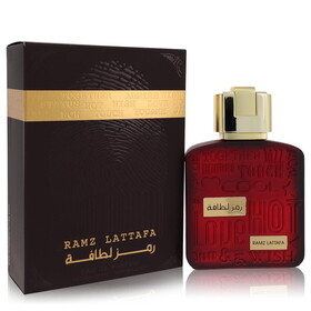 Ramz Lattafa Gold by Lattafa 561362 Eau De Parfum Spray (Unisex) 3.4 oz