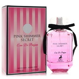 Pink Shimmer Secret by Maison Alhambra 561699 Eau De Parfum Spray 3.4 oz