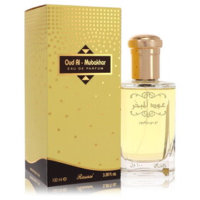 Rasasi Oud Al Mubakhar by Rasasi 562896 Eau De Parfum Spray (Unisex) 3.3 oz