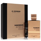 Al Haramain Amber Oud Black Edition by Al Haramain 563509 Gift Set 5 oz 5 oz Eau De Parfum Spray + 0.34 oz Refillable Spray
