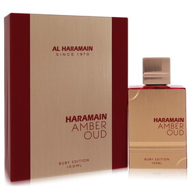 Al Haramain Amber Oud Ruby by Al Haramain 563829 Eau De Parfum Spray (Unisex) 3.4 oz