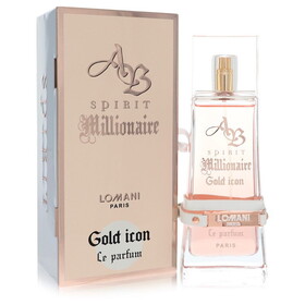 Ab Spirit Millionaire Gold Icon by Lomani 564273 Eau De Parfum Spray 3.3 oz