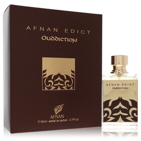 Afnan Edict Ouddiction by Afnan 564363 Extrait De Parfum Spray (Unisex) 2.7 oz