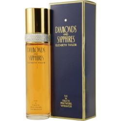 DIAMONDS & SAPPHIRES by Elizabeth Taylor Edt Spray 1.7 Oz For Women