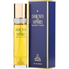 DIAMONDS & SAPPHIRES by Elizabeth Taylor Edt Spray 3.3 Oz For Women