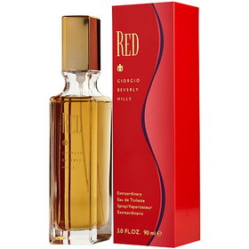 RED by Giorgio Beverly Hills Edt Spray 3 Oz For Women