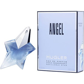 Angel By Thierry Mugler Eau De Parfum Spray Refillable .8 Oz For Women