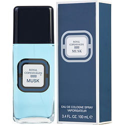 ROYAL COPENHAGEN MUSK by Royal Copenhagen Cologne Spray 3.4 Oz For Men