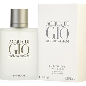 Acqua Di Gio By Giorgio Armani Edt Spray 3.4 Oz For Men