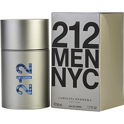 212 By Carolina Herrera Edt Spray 1.7 Oz For Men