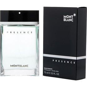 Mont Blanc Presence By Mont Blanc Edt Spray 2.5 Oz For Men