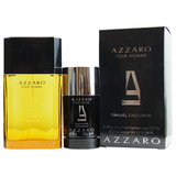 AZZARO by Azzaro EDT SPRAY 3.4 OZ & FREE DEODORANT STICK 2.25 OZ (TRAVEL OFFER) MEN