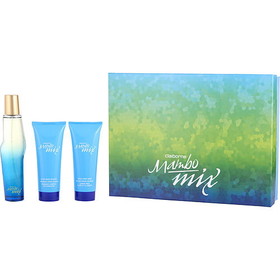 Mambo Mix By Liz Claiborne Cologne Spray 3.4 Oz & Hair And Body Wash 3.4 Oz & Aftershave Soother 3.4 Oz, Men