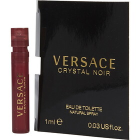Versace Crystal Noir By Gianni Versace Edt Spray Vial On Card, Women