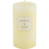 Peace Pearl Aromatherapy One 2.75X5 Inch Pillar Aromatherapy Candle. Combines The Essential Oils Of Orange, Clove & Cinnamon To Create A Warm And Comfortable Atmosphere. Burns Approx. 70 Hrs