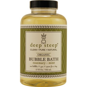 Deep Steep By Deep Steep Rosemary-Mint Organic Bubble Bath 17 Oz For Unisex