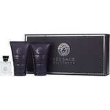 Versace Signature By Gianni Versace Edt .17 Oz Mini & Aftershave Balm .8 Oz & Hair And Body Shampoo .8 Oz For Men