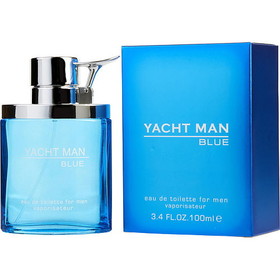 YACHT MAN BLUE by Myrurgia Edt Spray 3.4 Oz For Men