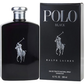 Polo Black By Ralph Lauren Edt Spray 6.7 Oz For Men