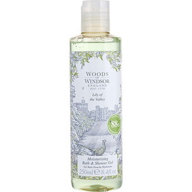 WOODS OF WINDSOR LILY OF THE VALLEY by Woods of Windsor MOISTURIZING BATH & SHOWER GEL 8.4 OZ WOMEN