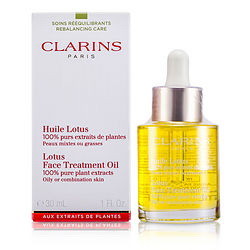 Clarins by Clarins Face Treatment Oil - Lotus (For Oily Or Combination Skin) --30Ml/1Oz For Women