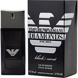 Emporio Armani Diamonds Black Carat By Giorgio Armani - Edt Spray 1.7 Oz , For Men