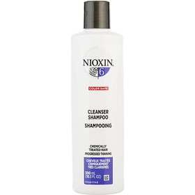 NIOXIN by Nioxin System 6 Cleanser For Medium/Coarse Natural Noticeably Thinning Hair 10.1 Oz For Unisex