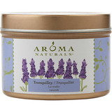 Tranquility Aromatherapy One 2.8Oz Small Soy To Go Tin Aromatherapy Candle. The Essential Oil Of Lavender Is Known For Its Calming And Healing Benefits. Burns Approx. 15 Hrs. For Unisex