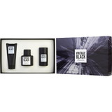 VINTAGE BLACK by Kenneth Cole Edt Spray 3.4 Oz & Aftershave Balm 3.4 Oz & Deodorant Stick Alcohol Free 2.6 Oz For Men