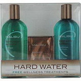 Malibu Hair Care By Malibu Hair Care Set-Hard Water Wellness Kit With Shampoo 9 Oz & Conditioner 9 Oz & Hair Remedy 0.16 Oz (4 Packets) Unisex