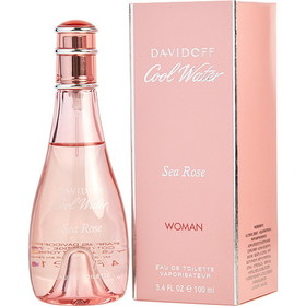 COOL WATER SEA ROSE by Davidoff Edt Spray 3.4 Oz For Women
