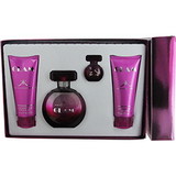 KIM KARDASHIAN GLAM by Kim Kardashian Eau De Parfum Spray 3.4 Oz & Shimmering Body Lotion 3.4 Oz & Creamy Body Wash 3.4 Oz & Eau De Parfum 0.25 Oz Mini For Women