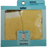 Spa Accessories By Spa Accessories Essential Moist Socks With Jojoba & Lavender Oils (Yellow), Women