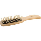 Spa Accessories By Spa Accessories Wood Bristle Hair Brush - Bamboo Purse Size, Women