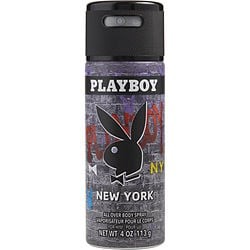 PLAYBOY NEW YORK by Playboy Body Spray 4 Oz MEN