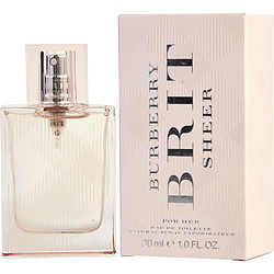 BURBERRY BRIT SHEER by Burberry Edt Spray 1 Oz (New Packaging) For Women