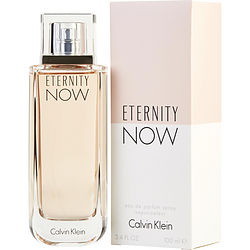 ETERNITY NOW by Calvin Klein Eau De Parfum Spray 3.3 Oz For Women