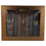 CUBA PRESTIGE GOLD by Cuba Edt Spray 3 Oz & Aftershave Spray 3.3 Oz & Shower Gel 6.6 Oz For Men