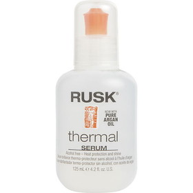 Rusk By Rusk - Design Series Thermal Serum With Argan Oil 4.2 Oz, For Unisex