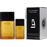 Azzaro By Azzaro Edt Spray 3.4 Oz & Edt Spray 1 Oz (Travel Set) For Men