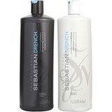 SEBASTIAN by Sebastian Drench Shampoo And Conditioner 33.8 Oz Duo Unisex