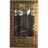Cuba Variety By Cuba 4 Piece Variety-Prestige Set-Includes Classic, Black, Platinum & Legacy And All Are Edt Spray 1.17 Oz For Men