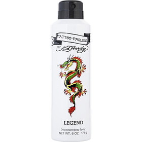 Ed Hardy Tattoo Parlour By Christian Audigier-Legend Deodorant Body Spray 6 Oz For Men