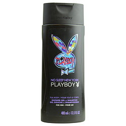 PLAYBOY NEW YORK by Playboy Shower Gel & Shampoo 13.5 Oz For Men