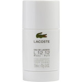 LACOSTE EAU DE LACOSTE L.12.12 BLANC by Lacoste Pure Deodorant Stick 2.4 Oz For Men