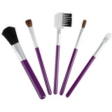 EXCEPTIONAL-BECAUSE YOU ARE by Exceptional Parfums Set-5 Piece Travel Makeup Brush Set For Women