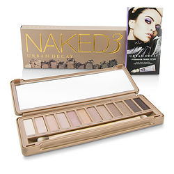 Urban Decay By Urban Decay - Naked 3 Eyeshadow Palette: 12X Eyeshadow, 1X Doubled Ended Shadow Blending Brush --, For Women