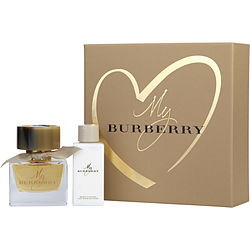 MY BURBERRY by Burberry Eau De Parfum Spray 1.7 Oz & Body Lotion 2.5 Oz For Women