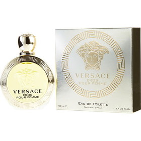 Versace Eros Pour Femme By Gianni Versace - Edt Spray 3.4 Oz , For Women